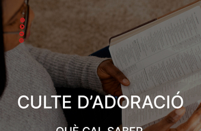 Culte d'adoració: Què cal saber per llegir la Bíblia