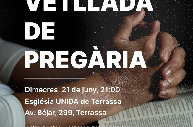Vetllada de Pregària: Descansant en el Senyor